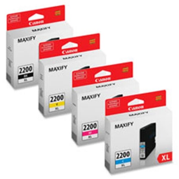 Canon Canon CNMPGI2200XB2PK Pgi-2200Xl Ink Tank; Black CNMPGI2200XB2PK - main